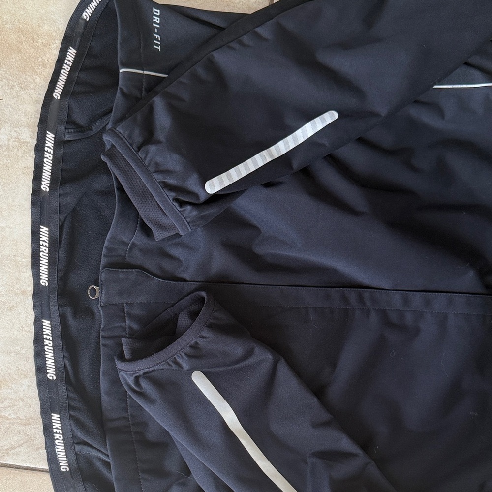 Nike Running Black Performance Jacket - image 3